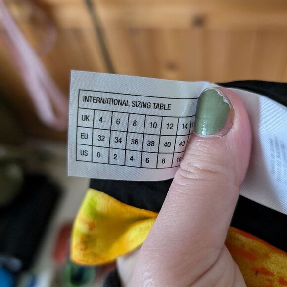 Essential Antwerp Watercolor Art To Wear Mini Skirt Size 2 - Picture 10 of 11